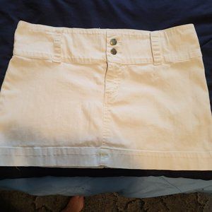 RARE PLAYBOY WHITE SKIRT